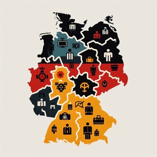 Работа в Германии по землям