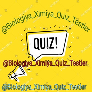 Biologiya Ximiya Quiz testler