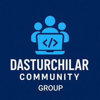 Dasturchilar Community | IT group | Dasturchilar hamjamiyati | Uzdev community | Developer community | uzdevcomunity🧑‍💻