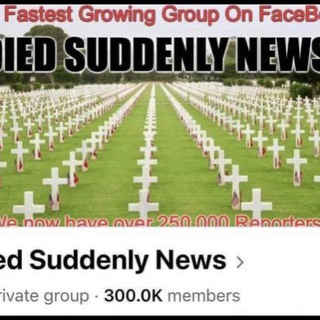 Died Suddenly News (share this link: https://t.me/DiedSuddenlyNewsOriginal)