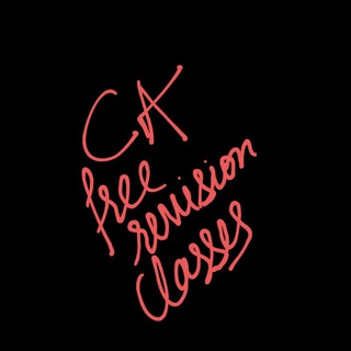 CA FREE REVISION CLASSES