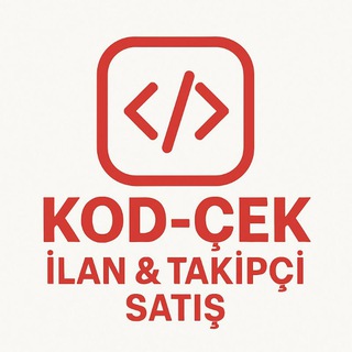 kod-çek ilan & Takipçi satış
