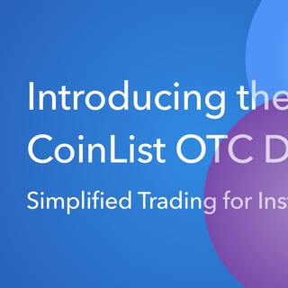 Coinlist OTC blo
